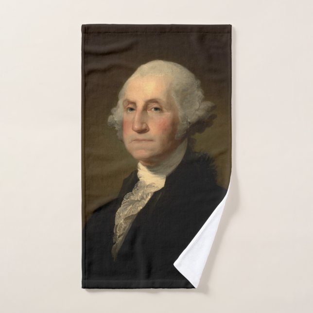 American President George Washington, Stuart Hand Towel (Hand Towel)