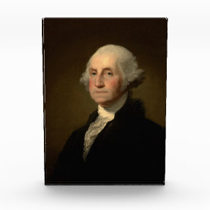 American President George Washington, Stuart Photo Block