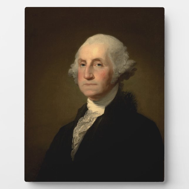 American President George Washington, Stuart Plaque (Front)