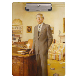 American President James Earl Carter Oval Office Clipboard