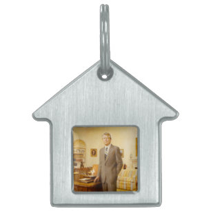 American President James Earl Carter Oval Office Pet ID Tag