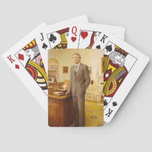 American President James Earl Carter Oval Office Playing Cards