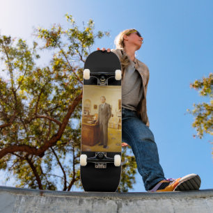 American President James Earl Carter Oval Office Skateboard
