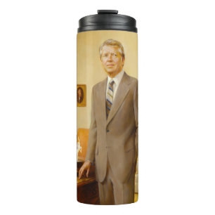 American President James Earl Carter Oval Office Thermal Tumbler