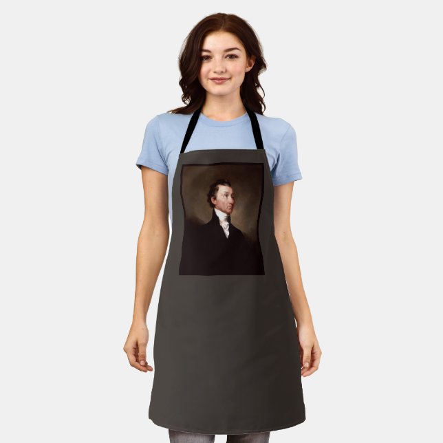 American President James Monroe Portrait Apron (Worn)