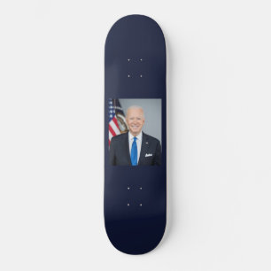 American President Joe Biden White House Photo  Skateboard