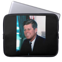 American President John F. Kennedy in Oval Office