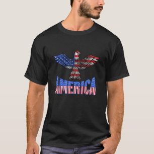 American Pride 4th Of July Eagle Patriotic America T-Shirt