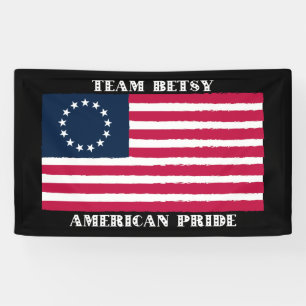 American Pride Betsy Ross Flag Banner