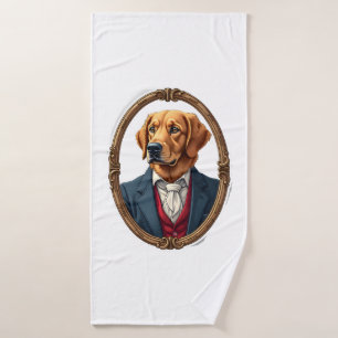 American Pride Golden Retriever Vintage Shirt 4 Bath Towel