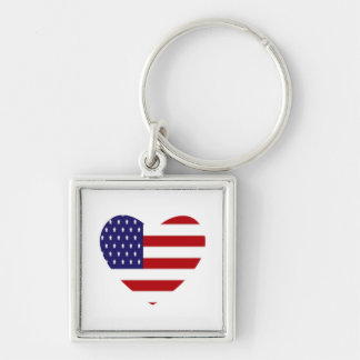 American pride key ring