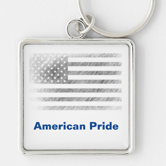 american pride key ring (Front)