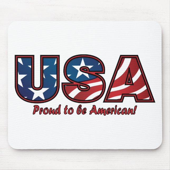 American Pride Mouse Mat (Front)