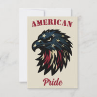 American Pride, Patriotic Red White Blue Eagle
