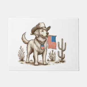 American Pride Pooch Patriotic Dog Doormat