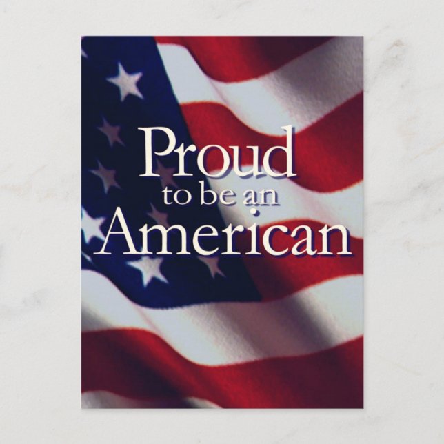 AMERICAN PRIDE POSTCARD (Front)