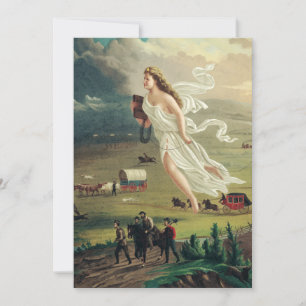 American Progress by John Gast Invitation