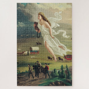 American Progress by John Gast Jigsaw Puzzle