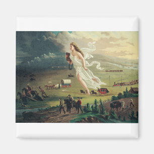 American Progress by John Gast Magnet