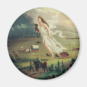 American Progress by John Gast Magnet