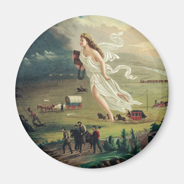 American Progress by John Gast Magnet (Front)