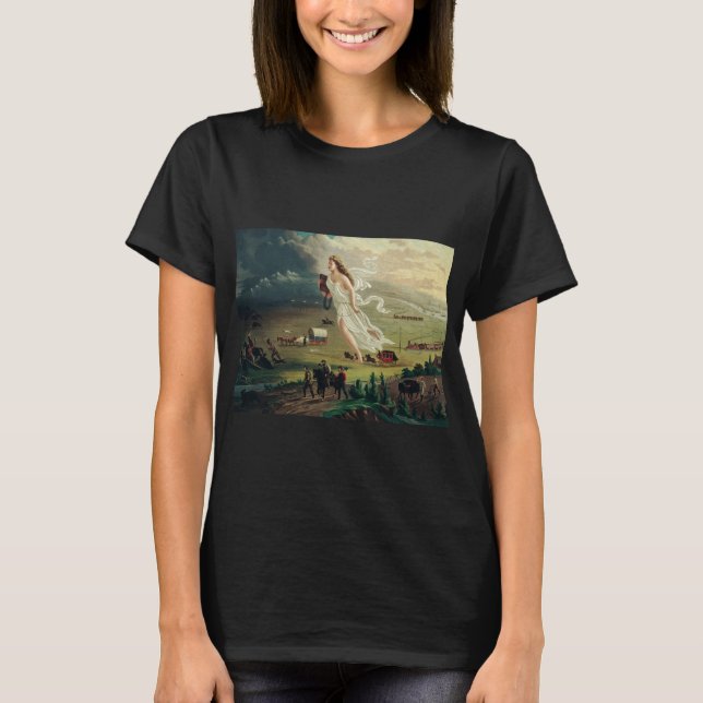 American Progress by John Gast T-Shirt (Front)