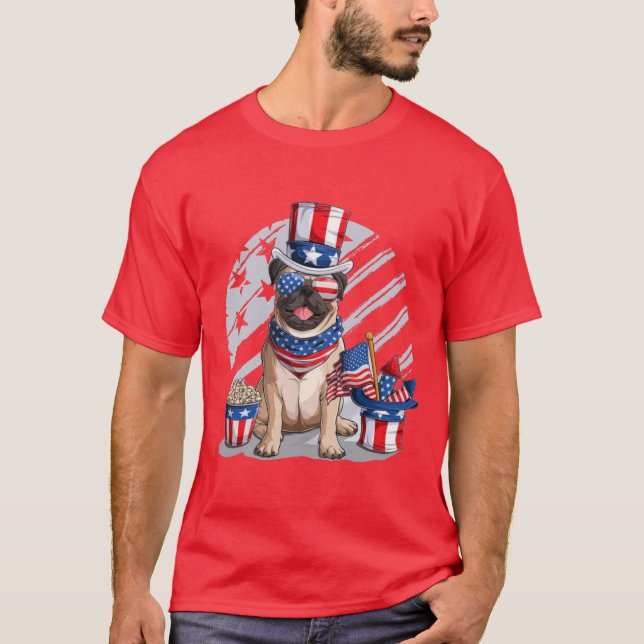 American Pug T-Shirt (Front)