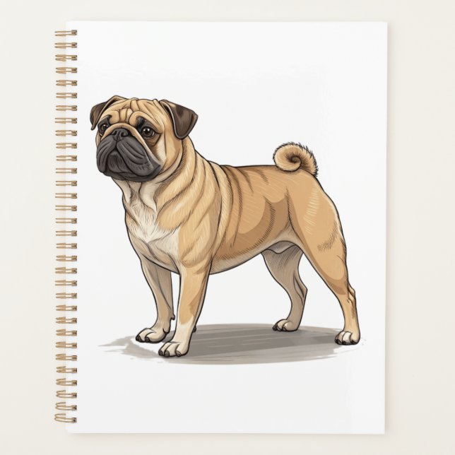 American Pugabull Planner (Front)