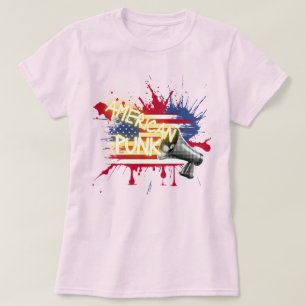 American Punk Flag T-Shirt