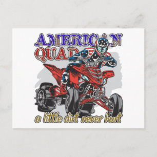American Quad Postcard