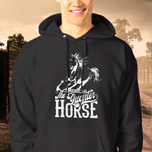 American quarter horse Cowboy Cowgirl western Hoodie