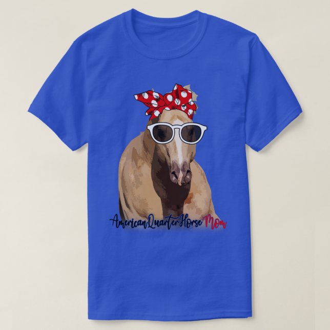 American Quarter Horse Shirt American Quarter Hors (Design Front)
