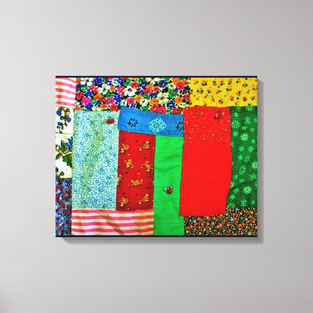American Quilt Canvas Print (Front)