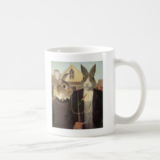 AMERICAN RABBIT COFFEE MUG (Right)