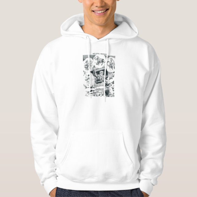 American Railroad Train Engineer Hoodie (Front)