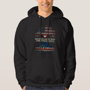 American Raised with Cabo verdean Roots Cape Verde Hoodie
