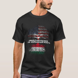 American Raised With Hungarian Roots Hungary T-Shirt