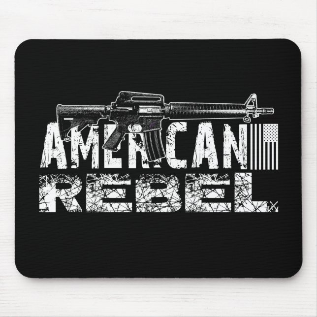 American Rebel AR-15 Mouse Mat (Front)