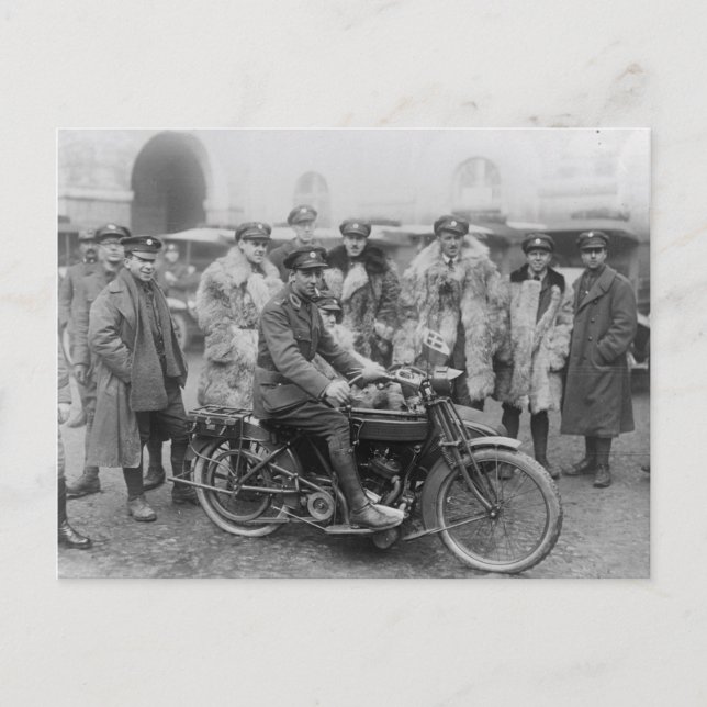American Red Cross Ambulance Drivers Postcard (Front)
