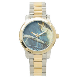 American Red Squirrel Abstract Impressionism Watch