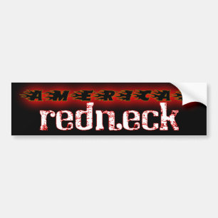 American Redneck Bumper Sticker