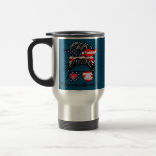 American Respiratory Therapist Sunglasses 4th Of Travel Mug