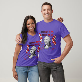 American revolutinary motto purple T-Shirt