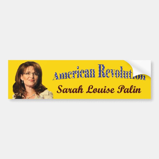 American Revolution Bumper Sticker (Front)