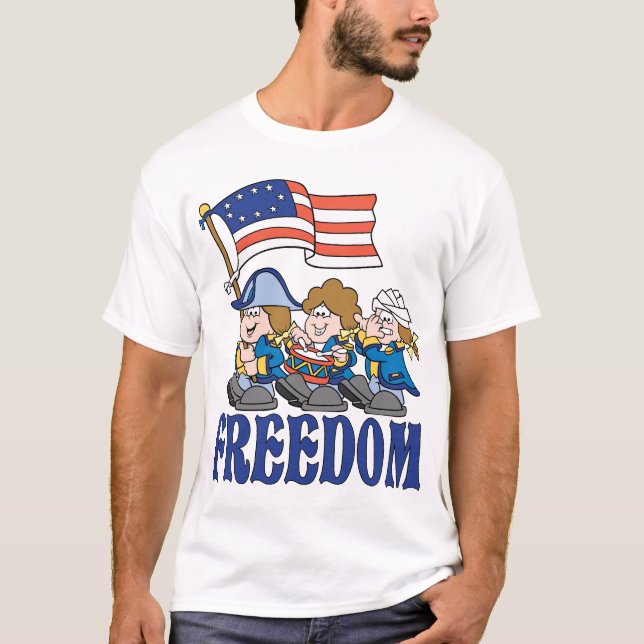 American Revolutionary War Fife and Drum Corps T-Shirt (Front)