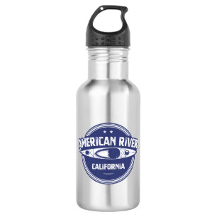 American River California Kayaking 532 Ml Water Bottle
