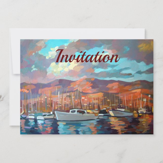 American Riviera Invitation (Front)