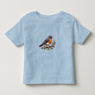 American Robin bird Toddler Fine Jersey T-Shirt