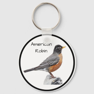 American Robin Key Ring