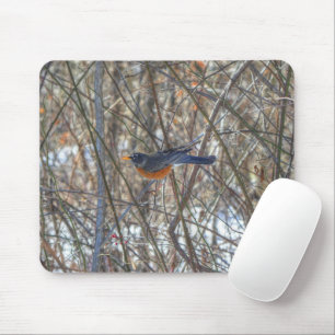 American Robin Mouse Mat